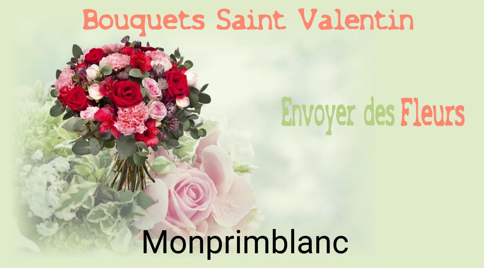 Roses de Saint-Valentin livrées à Monprimblanc